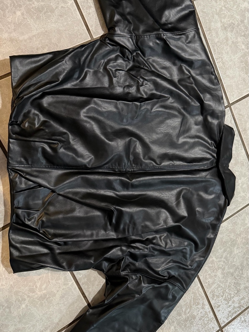 Soera Women’s Black Faux Leather Jacket